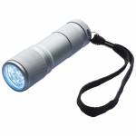 9 LED-Metall Taschenlampe "Concepci&oacute;n" Artikel-Nr. (27215)