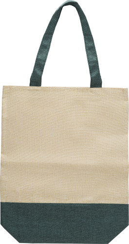 Imitation linen (150g/m2) shopping bag. Artikel-Nr. (709197)