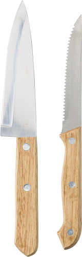 Bambusmesser-Set mit zwei Messern. Verpackt... Artikel-Nr. (839545)