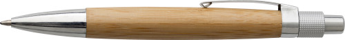 Kugelschreiber aus Bambus, mit Metall-Clip,... Artikel-Nr. (6612)
