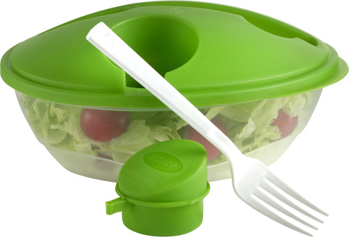 Salatbox aus Kunststoff, Inhalt ca.... Artikel-Nr. (6728)
