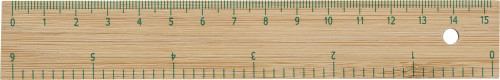 Lineal aus Bambus mit Zentimeterangabe... Artikel-Nr. (8930)