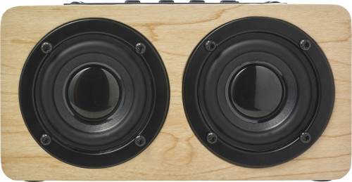 Wireless Lautsprecher aus Holz mit zwei... Artikel-Nr. (9007)