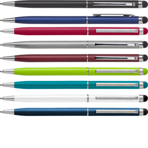 Kugelschreiber aus Aluminium, farbig... Artikel-Nr. (3832)