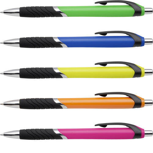 Kugelschreiber aus Kunststoff, mit gummierter... Artikel-Nr. (5210)