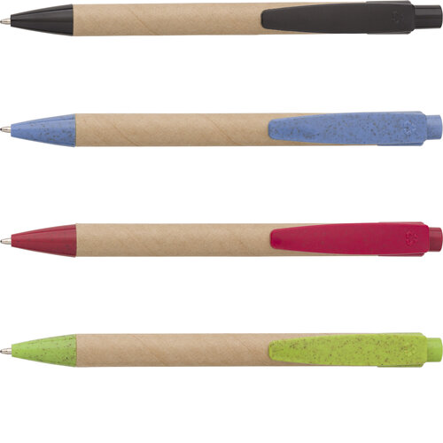 Kugelschreiber aus Karton und Weizenstroh... Artikel-Nr. (548825)