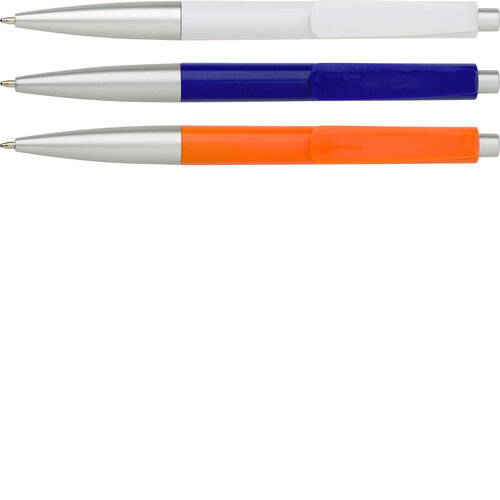 Kugelschreiber aus Kunststoff, mit silbernem... Artikel-Nr. (6638)