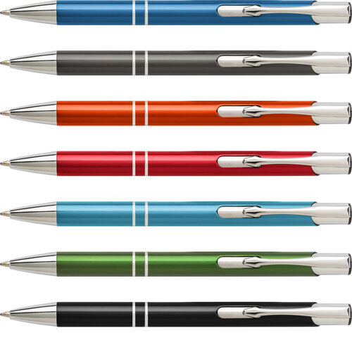 Kugelschreiber aus Aluminium, farbig... Artikel-Nr. (70612)