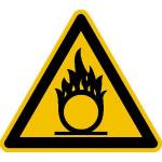 Warnung vor brandfördernden Stoffen Artikel-Nr. (2100287)