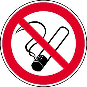 Langnachleuchtend! Rauchen verboten - Bild vergrern