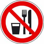 Essen und Trinken verboten Artikel-Nr. (2100991)