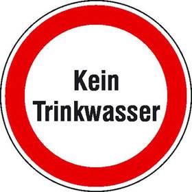 Kein Trinkwasser - Bild vergrern