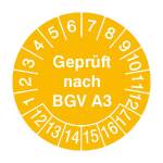 Geprüft nach BGV A3 in Jahresfarbe Artikel-Nr. (3000796)