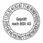 geprüft nach BGV A3 Artikel-Nr. (3003800)