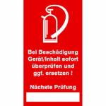 Prüfsiegel für  Brandschutz-Einrichtungen Artikel-Nr. (3000972)