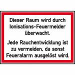 Dieser Raum wird durch Ionisations-Feuermelder... Artikel-Nr. (2102835)