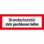 Brandschutztür stets geschlossen halten Artikel-Nr. (382546)