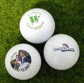 Golfball inkl. Digitaldruck - Bild vergrößern