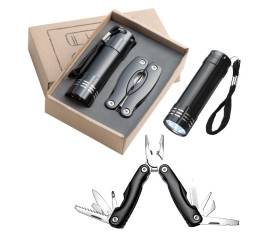 Set Taschenlampe & Multitool Oakland - Bild vergrern