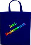 Baumwolltasche inkl Digitaldruck dunkelblau Artikel-Nr. (22551)