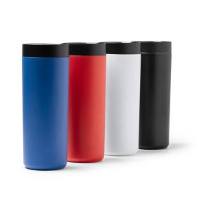 Edelstahlbecher 360&deg; div- Farben - Bild vergr��ern