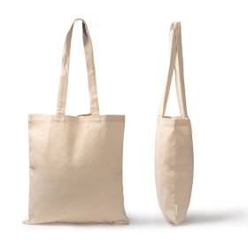 Baumwolltasche 38x42 schwere Biobaumwolle - Bild vergrößern